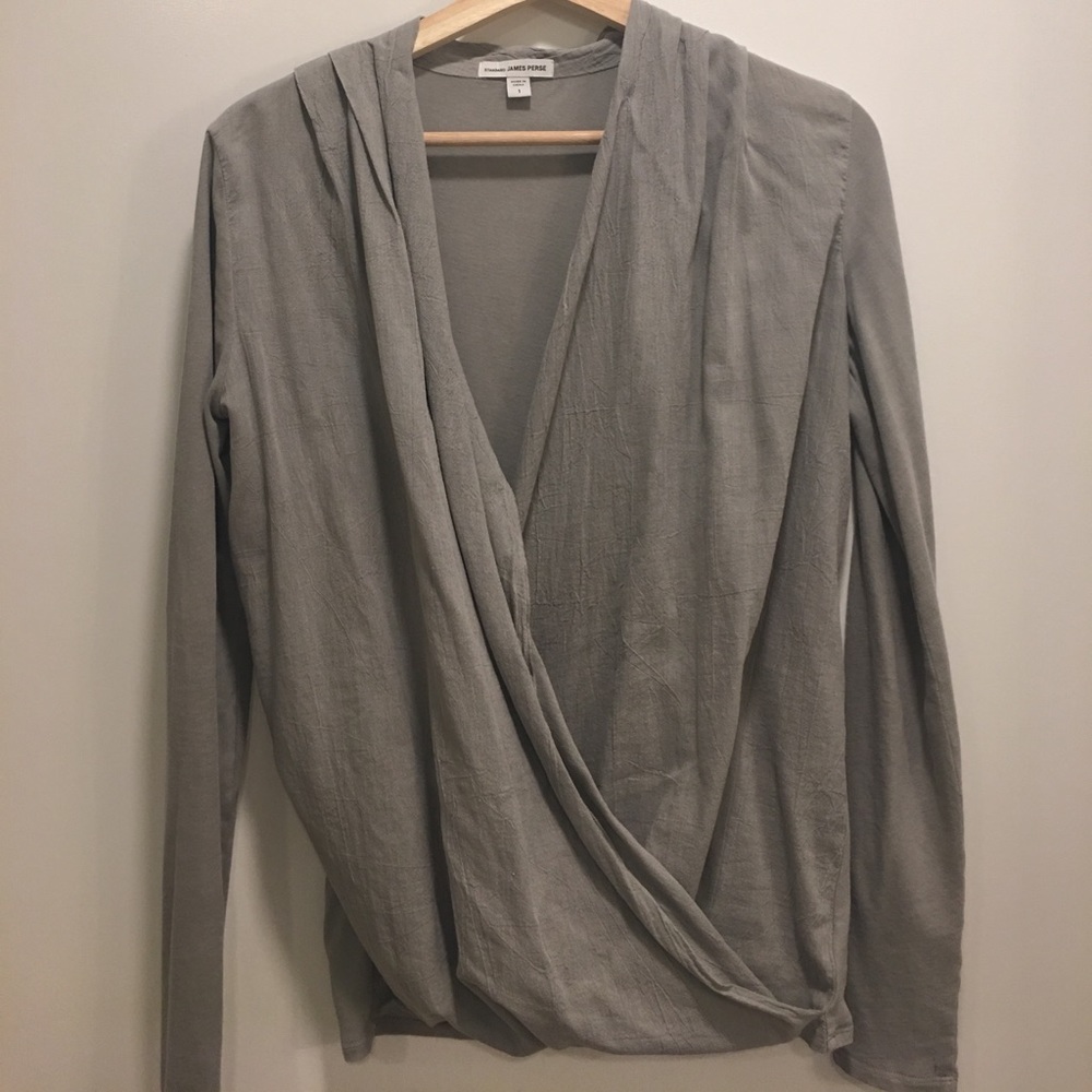 James Perse drapey v neck blouse Worn Once